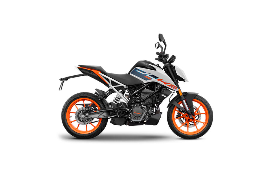 KTM 125 Duke Color Variant