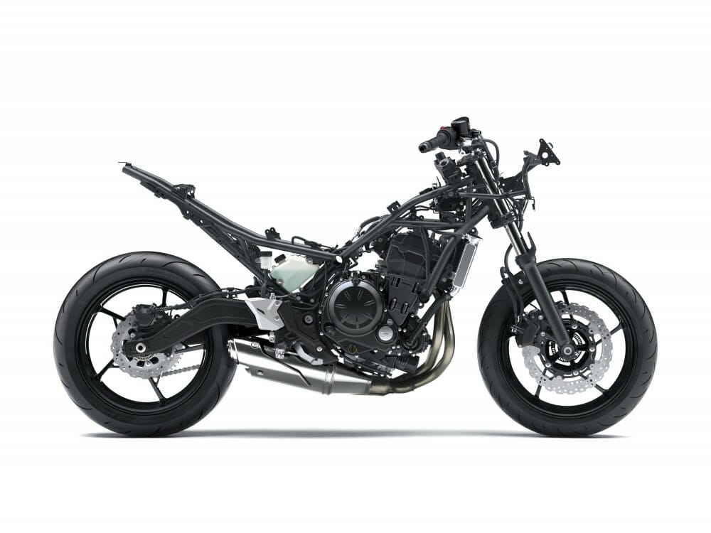 Kawasaki Ninja 650 chassis