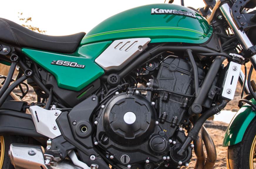 Kawasaki Z650RS engine