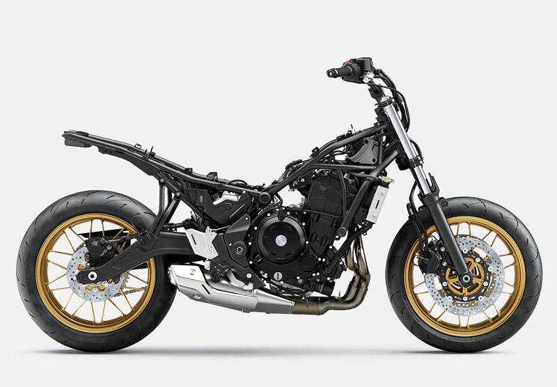 Kawasaki Z650RS chassis