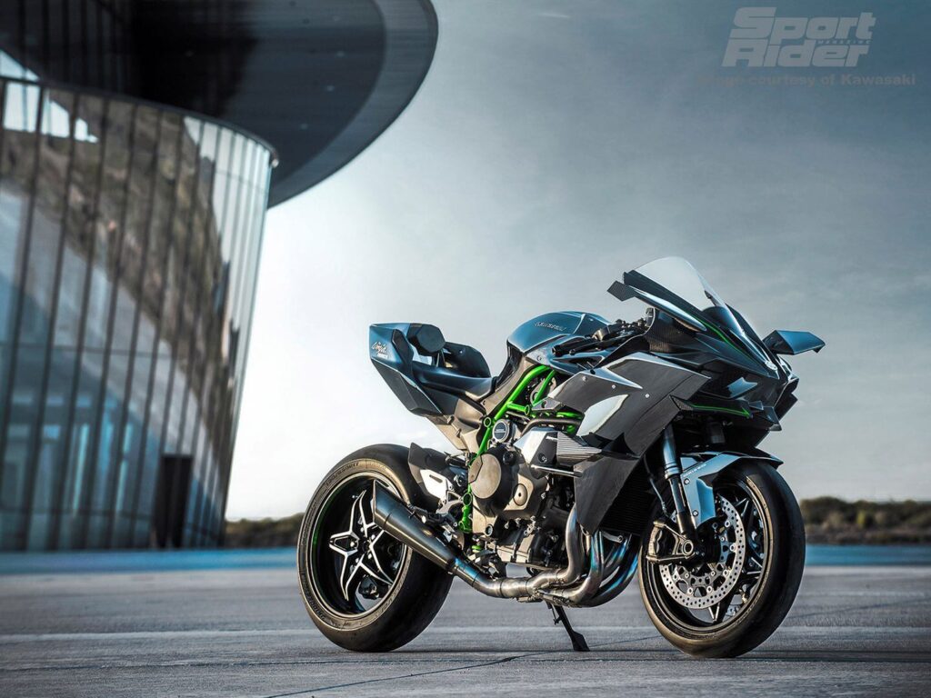 First bike of Mahendra Singh Dhoni Kawasaki Ninja H2