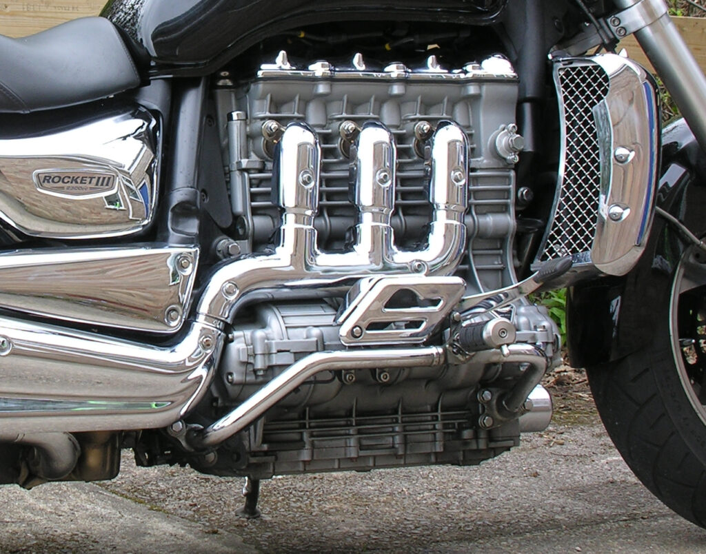 Triumph Rocket 3 engine