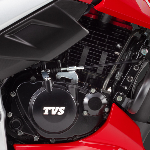 TVS Apache RTR 160 4V engine
