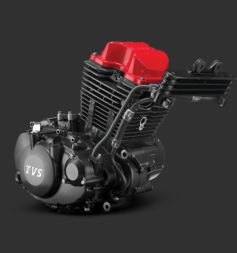 engine of TVS Apache RTR 160 4V