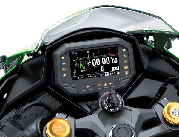 Kawasaki Ninja ZX 4R meter