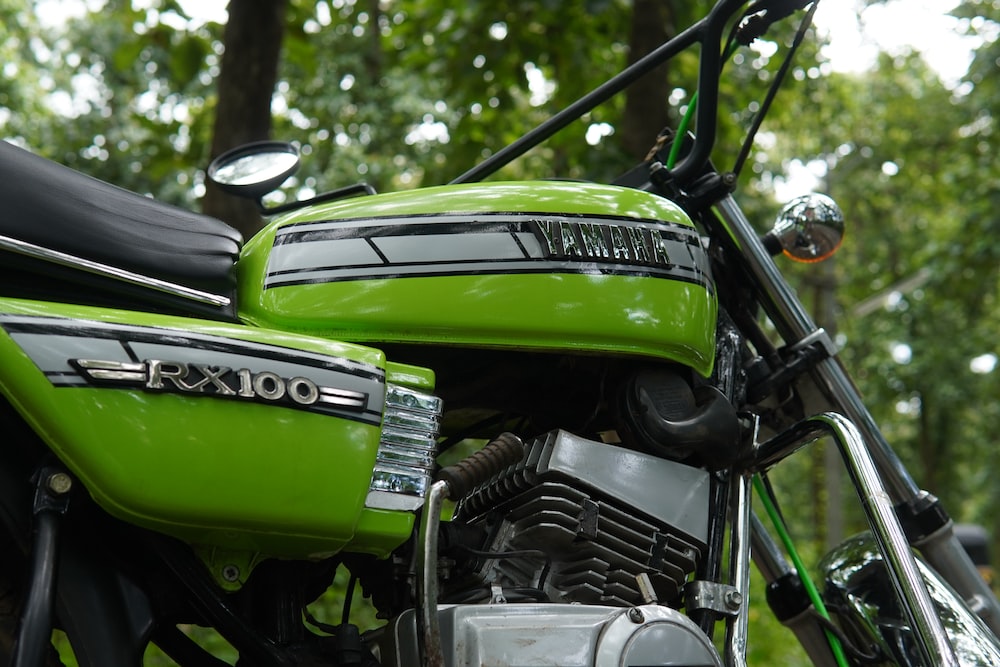 engine of Yamaha RX100