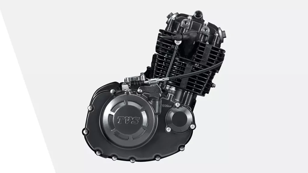 TVS Apache RTR 180 engine
