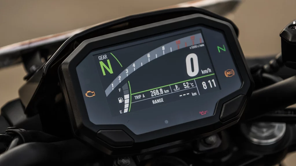 Kawasaki Z650 meter