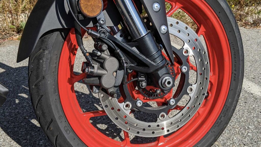 brakes of Yamaha MT-03