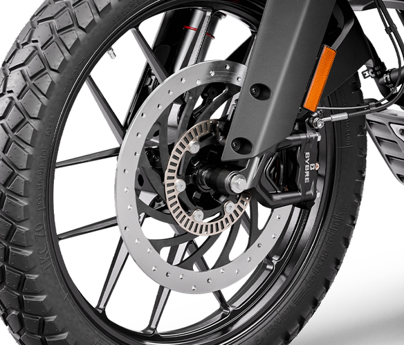 KTM 390 Adventure brakes