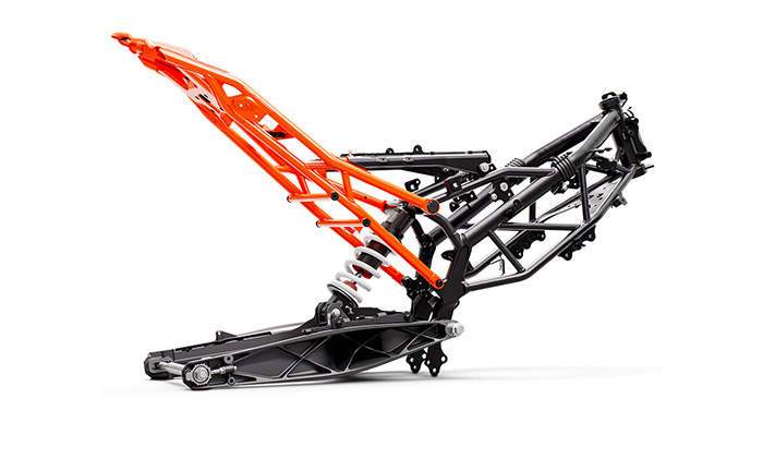 chassis of KTM RC 125