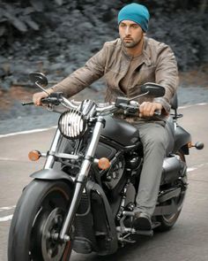 ranbir kapoor with harley davidson