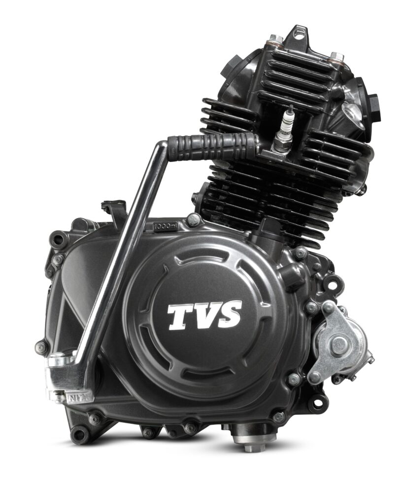 TVS Star City Plus engine