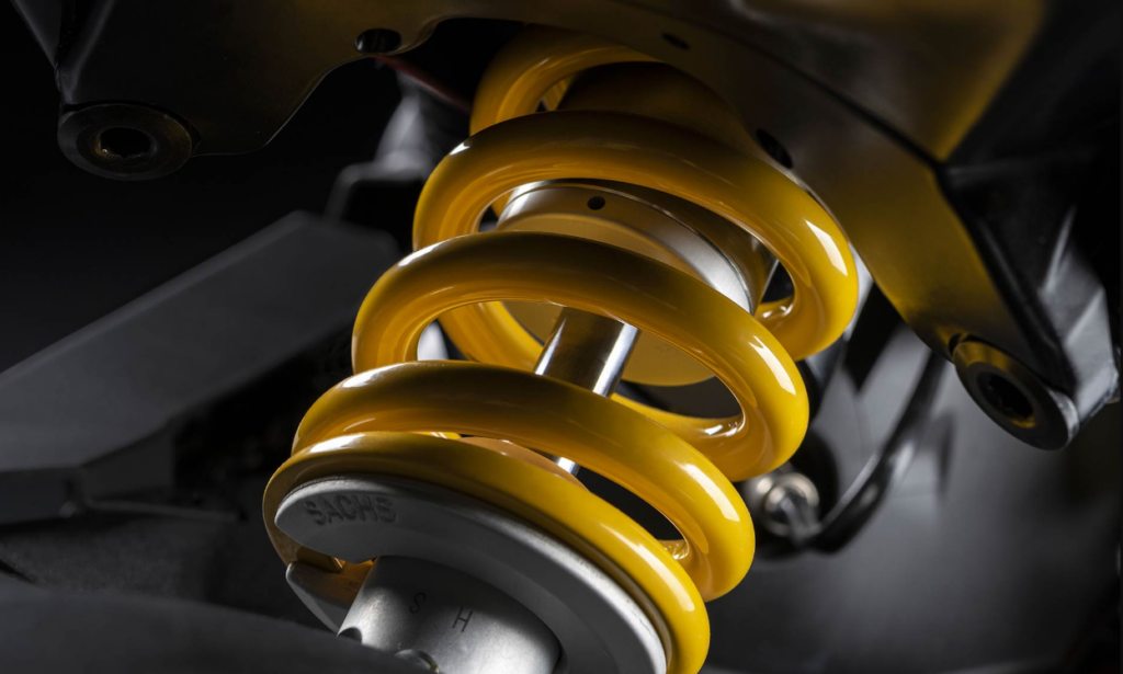 Ducati Diavel V4 suspension