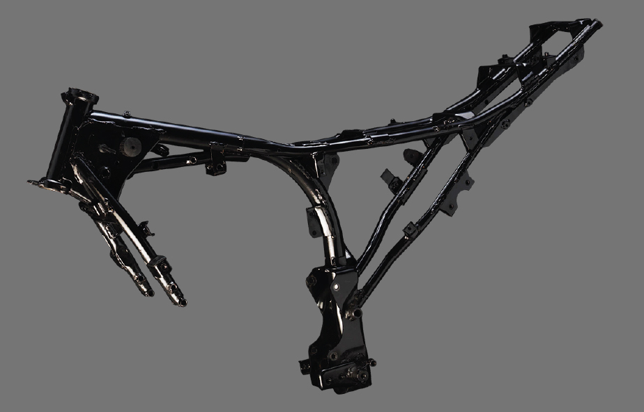 TVS Apache RTR 200 4V chassis