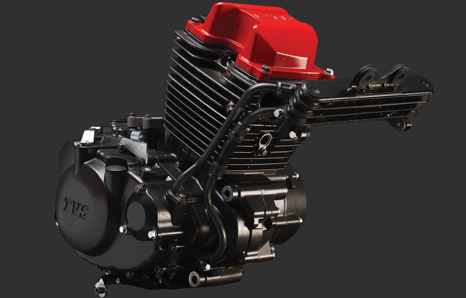 TVS Apache RTR 200 4V engine