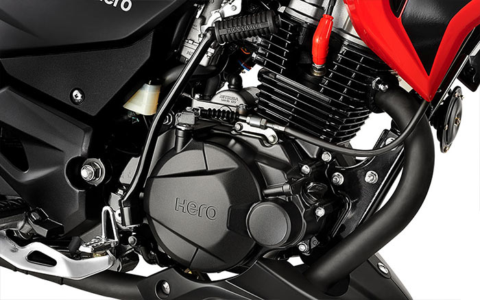 Hero Xtreme 160R  engine and transmission