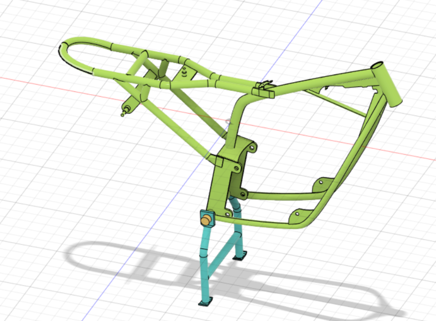 Hero Xtreme 160R  chassis