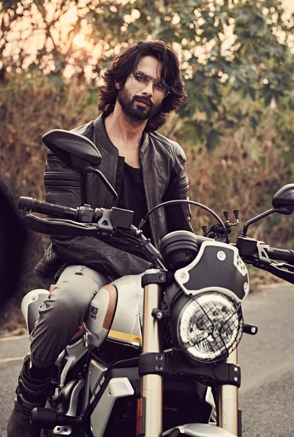 Shahid Kapoor Ducati Scrambler 