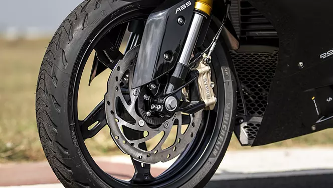 TVS APache Rtr Front suspension 

