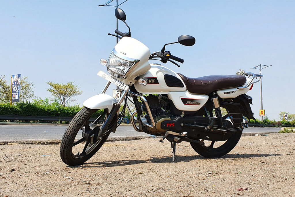 TVS Radeon mileage
