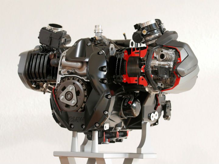 engine of BMW R 1250 GS