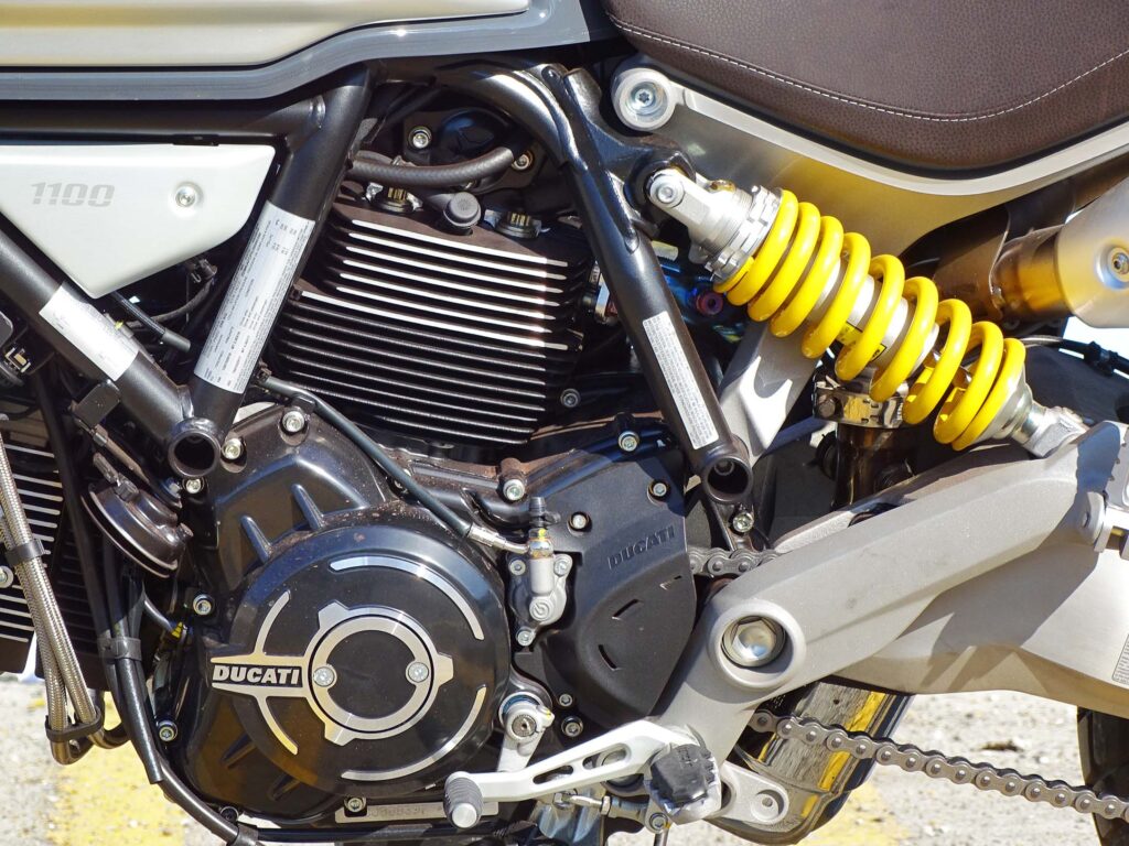 Ducati Scrambler 1100 suspension