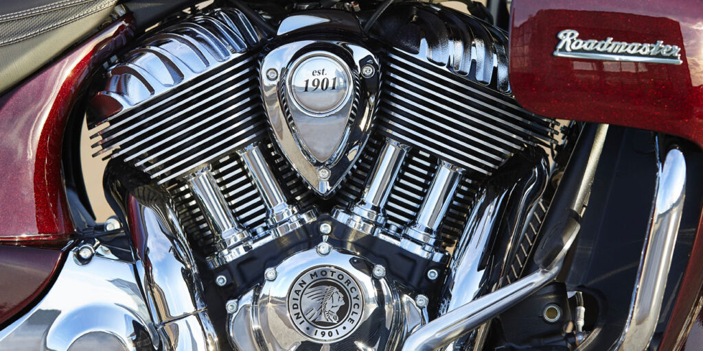 Indian Roadmaster engine