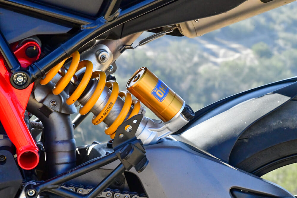 Ducati Hypermotard 950 suspension