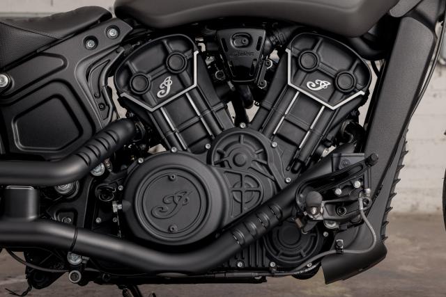 Indian Scout Rogue engine