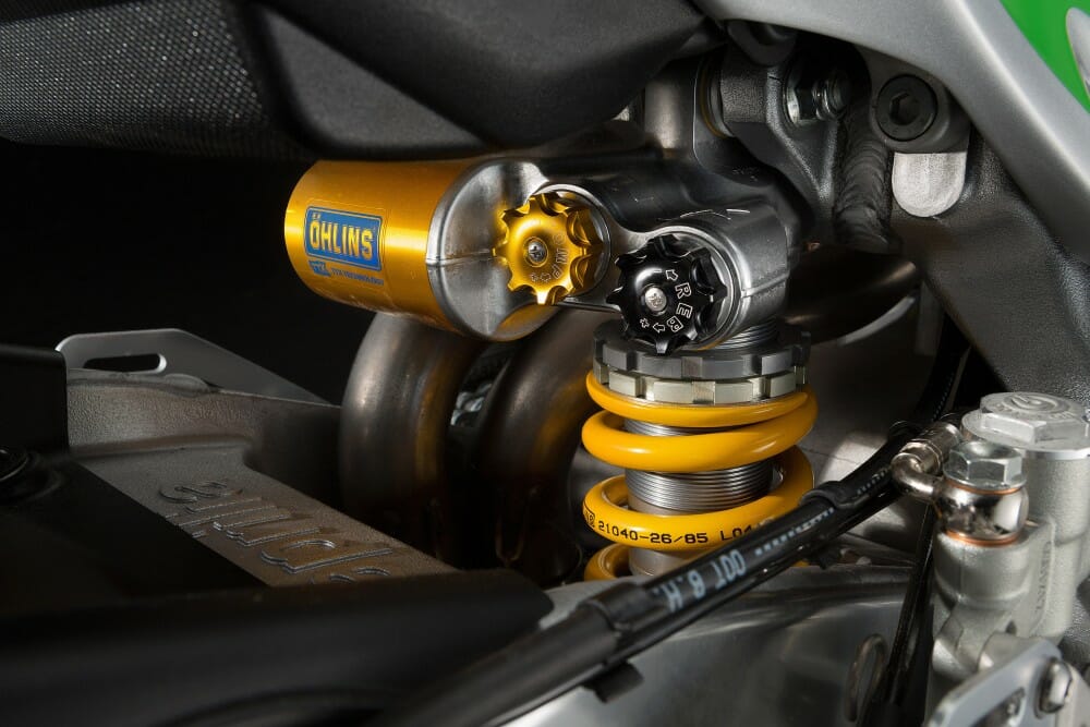 Aprilia RS V4 suspension