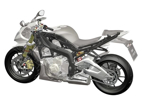 chassis of BMW S 1000 R