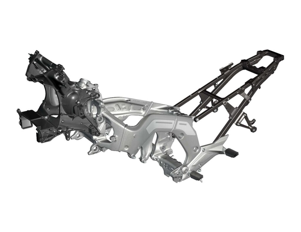 chassis and suspension of BMW K 1600 GTL