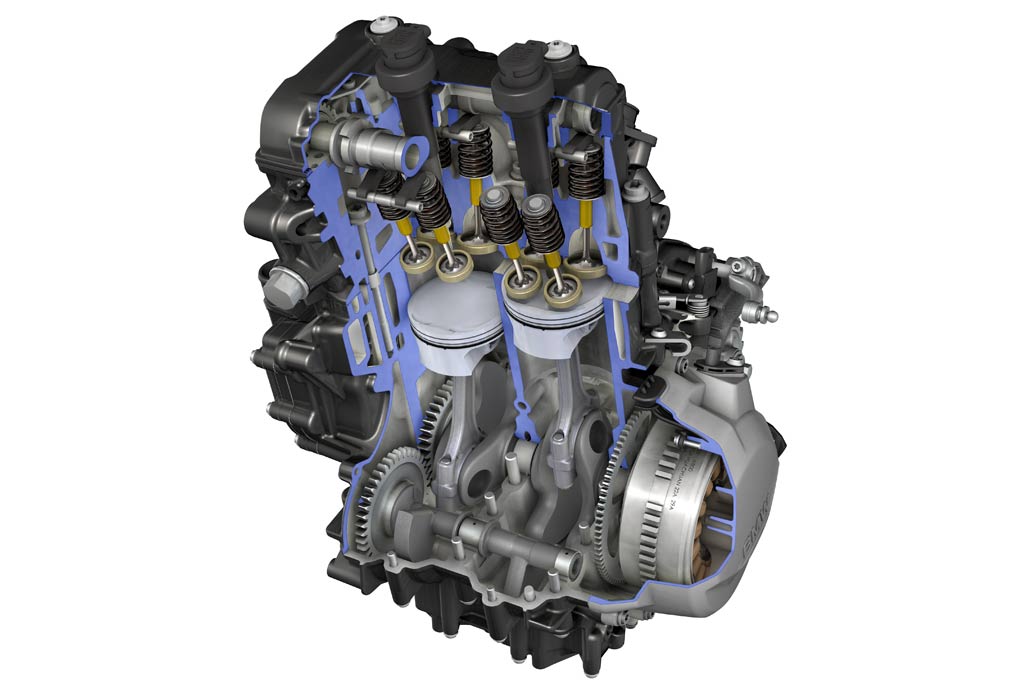 BMW F 850 GS engine