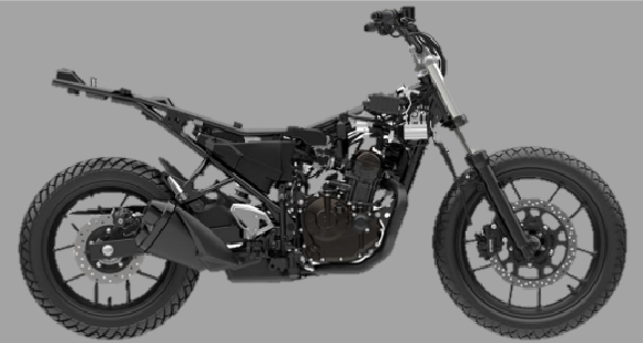 Suzuki V-Strom SX chassis