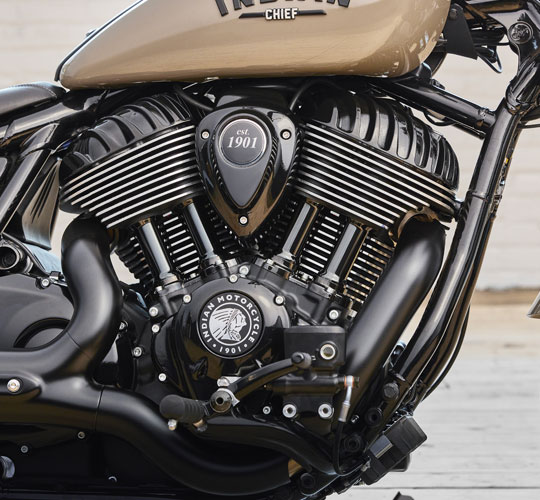 Indian Chief Dark Horse engine