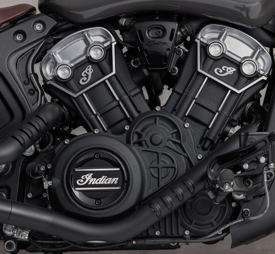 Indian Scout Bobber engine