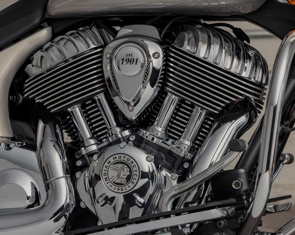 Indian Chieftain Limited engine