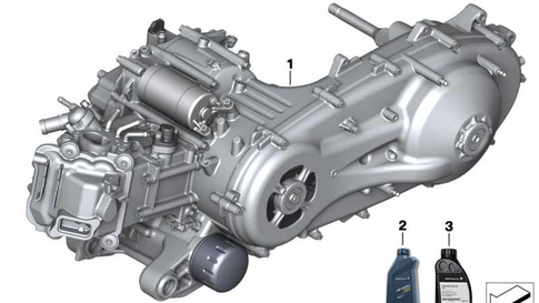 BMW C 400 GT engine