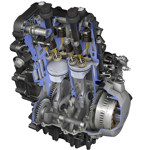 BMW F 850 GS Adventure engine