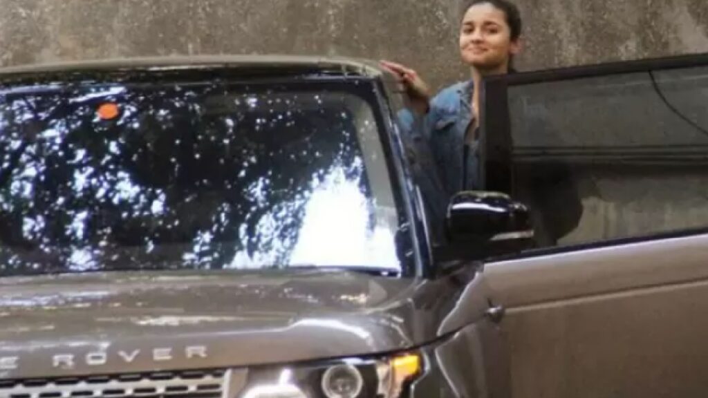 Alia Bhatt And her luxury car