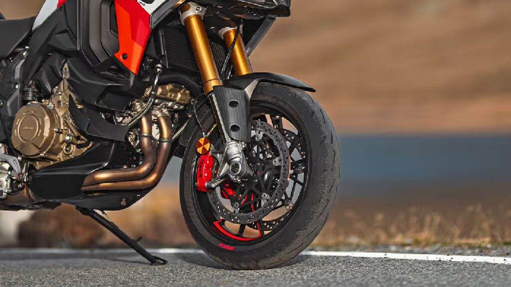 Ducati Multistrada V4 RS Suspension & Brakes (सस्पेंशन एंड ब्रेक्स)