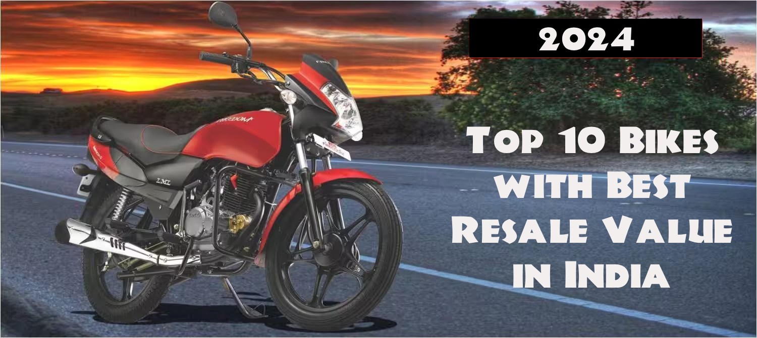 Top 10 Bikes/Scooters with Best Resale Value in India 2024