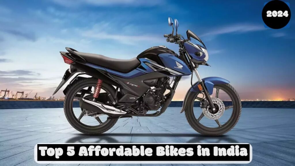 Specification of Top 5 Affordable Bikes in India