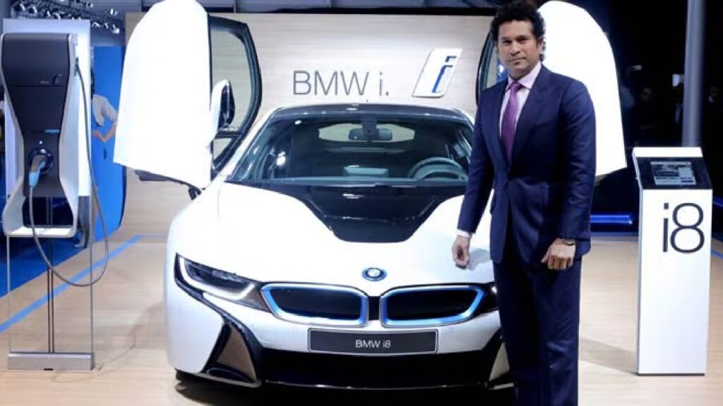 Sachin Tendulkar's BMW i8