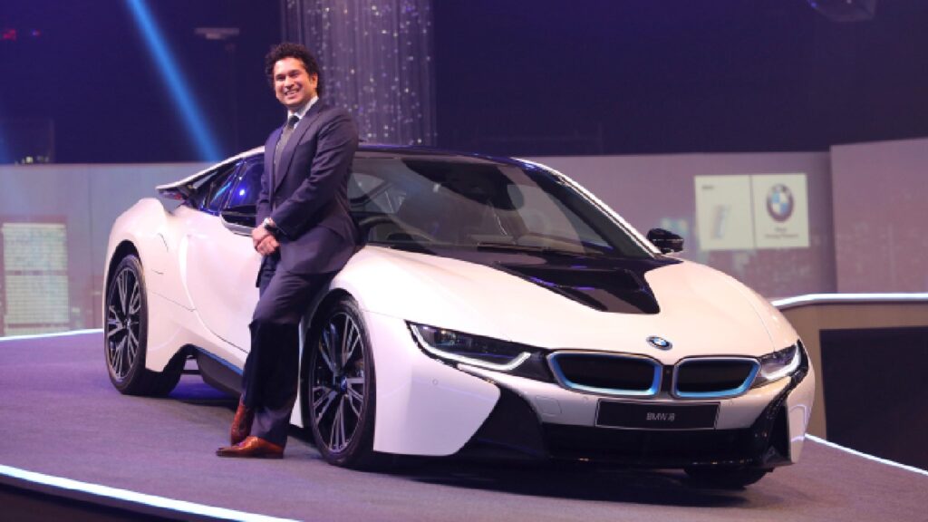 Sachin Tendulkar's BMW i8