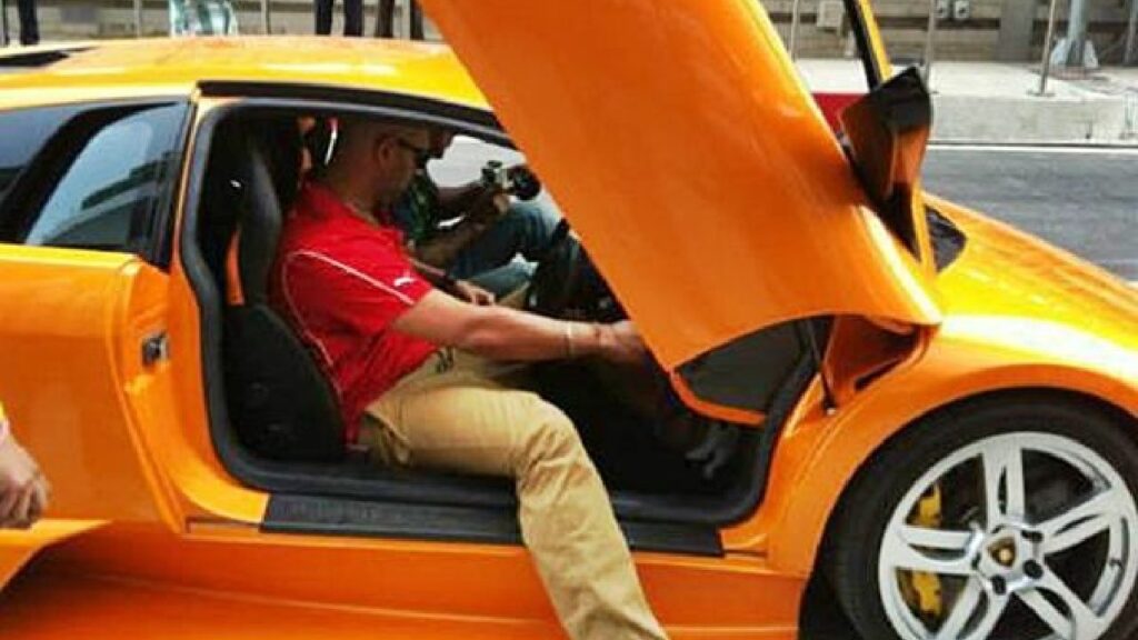 Yuvraj Singh's Lamborghini Murcielago