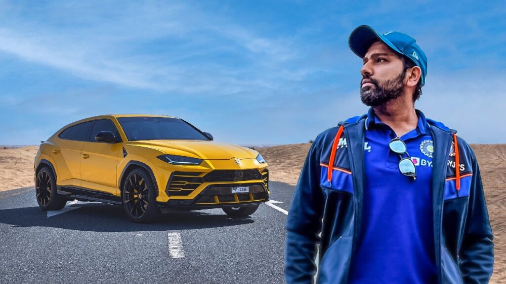 Rohit Sharma's Lamborghini Urus