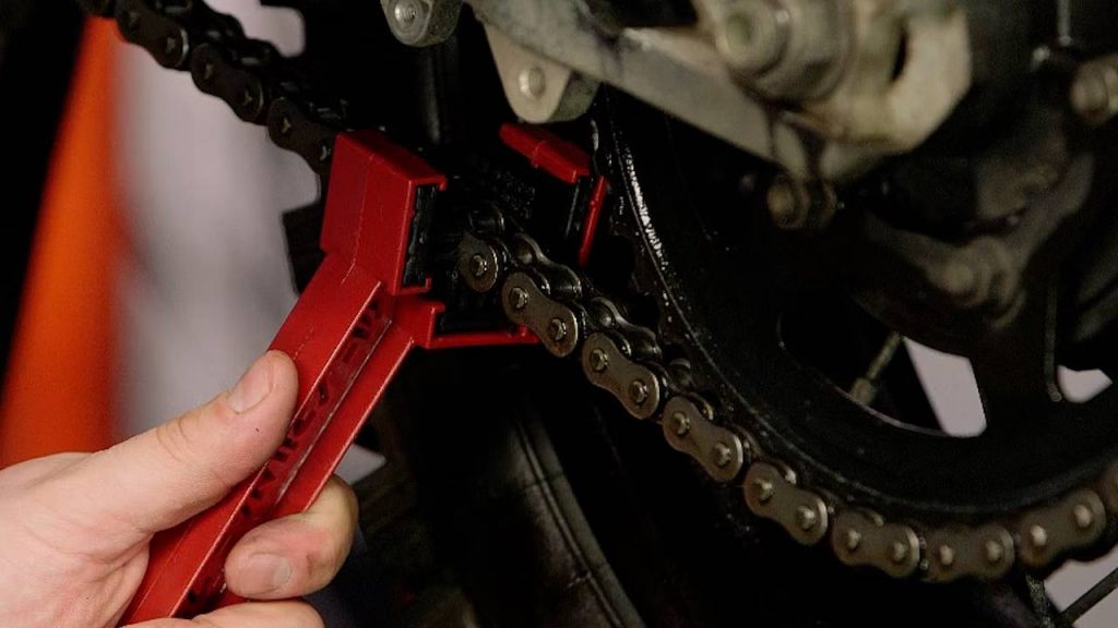 Clean and Lubricate the Chain